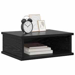 Noční stolek 2 pcs Černý dub 40 x 31 x 15 cm kompozitní dřevo - obrázek 3