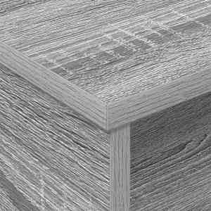 Noční stolek 2 pcs Šedá Sonoma 40 x 31 x 15 cm kompozitní dřevo - obrázek 9