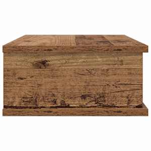 Noční stolek 2 pcs Staré dřevo 40 x 31 x 15 cm kompozitní dřevo - obrázek 7