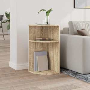 Odkládací stolek Sonoma dub 29,6 x 29,6 x 60 cm - obrázek 4