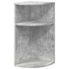 vidaXL Otsalaud 29,5 x 29,5 x 60 cm Tehispuit Betoonhall