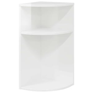 vidaXL Otsalaud Kergelt l&auml;ikiv valge 29,6 x 29,6 x 60 cm Tehispuit