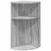 vidaXL Otsalaud 29,5 x 29,5 x 60 cm Tehispuit Hall Sonoma