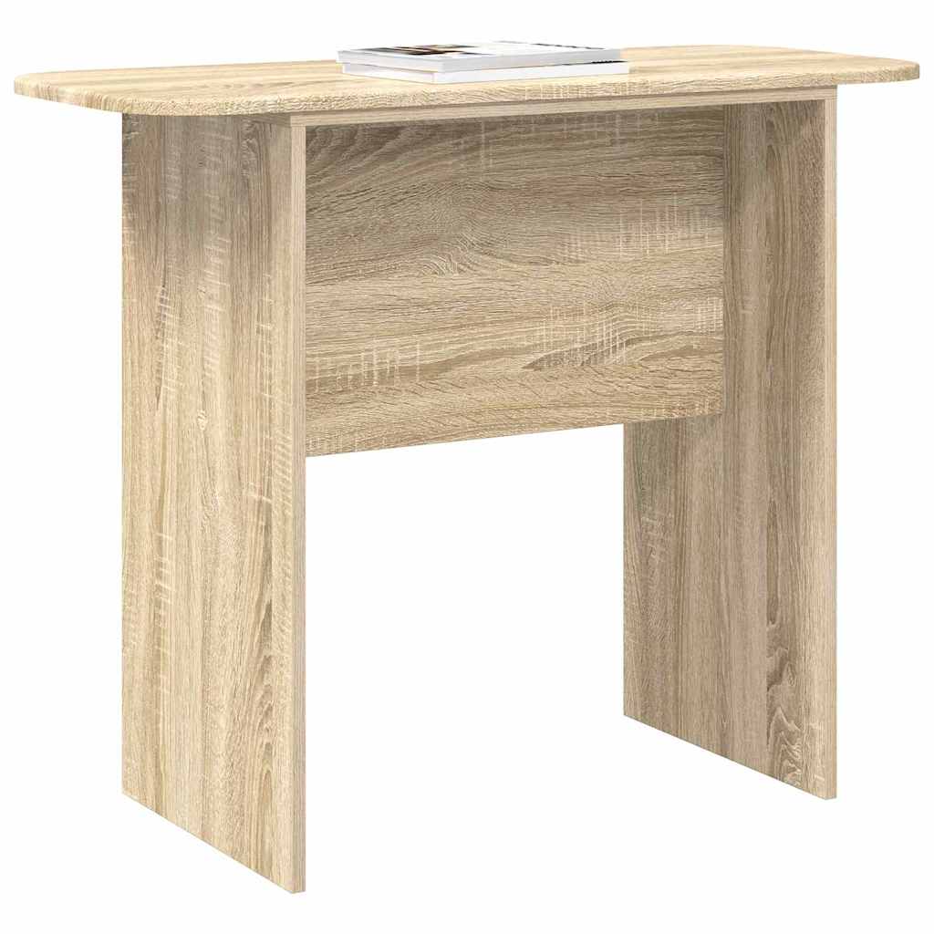 vidaXL Wandtafel Sonoma Eiken 93 x 40 x 75 cm Bewerkt hout