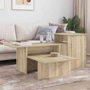 Konzolový stolek Sonoma dub 91,5 x 35 x 38,5 cm - obrázek 4