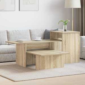 Konzolna miza Sonoma hrast 91,5 x 35 x 38,5 cm Konstruiran les