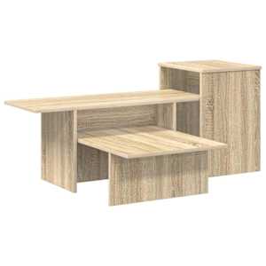 Konzolový stolek Sonoma dub 91,5 x 35 x 38,5 cm - obrázek 2