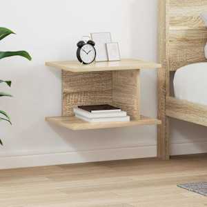 Noční stolek Sonoma dub 40 x 30 x 25 cm kompozitní dřevo - obrázek 1
