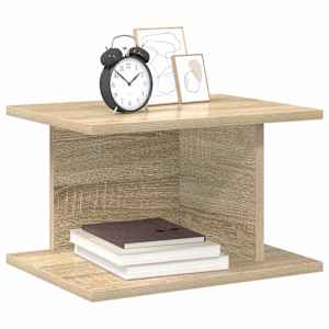 Noční stolek 2 pcs Sonoma dub 40 x 30 x 25 cm kompozitní dřevo - obrázek 3