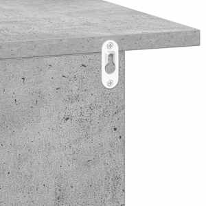 Noční stolek 2 pcs Betonově šedá 40 x 30 x 25 cm - obrázek 10