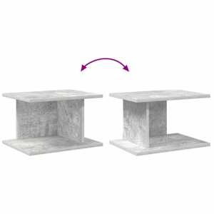 Noční stolek 2 pcs Betonově šedá 40 x 30 x 25 cm - obrázek 11