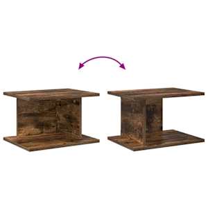 Noční stolek 2 pcs Kouřový dub 40 x 30 x 25 cm kompozitní dřevo - obrázek 11