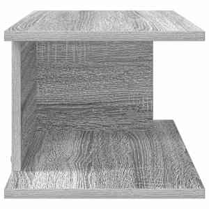 Noční stolek 2 pcs Šedá Sonoma 40 x 30 x 25 cm kompozitní dřevo - obrázek 7