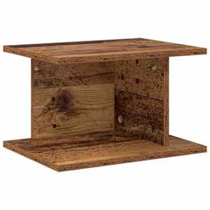 Noční stolek 2 pcs Staré dřevo 40 x 30 x 25 cm kompozitní dřevo - obrázek 5