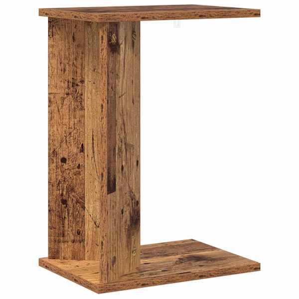 vidaXL Otsalaud Vana puit 35 x 25 x 50 cm Tehispuit