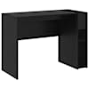 vidaXL Laud Must tamm Tehispuit 109 x 50 x 78 cm