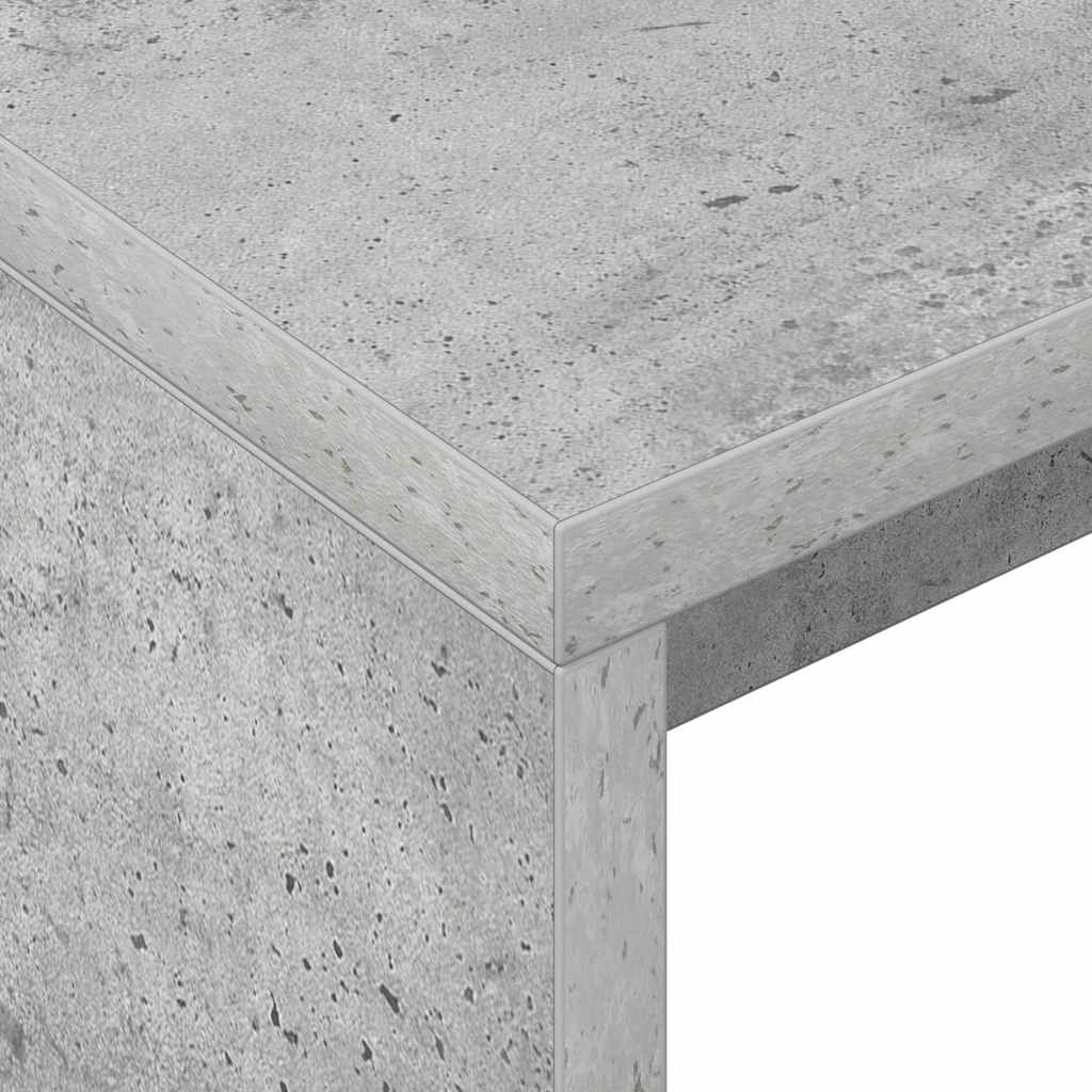 Birou Gri din beton 109 x 50 x 78 cm Lemn compozit [7]