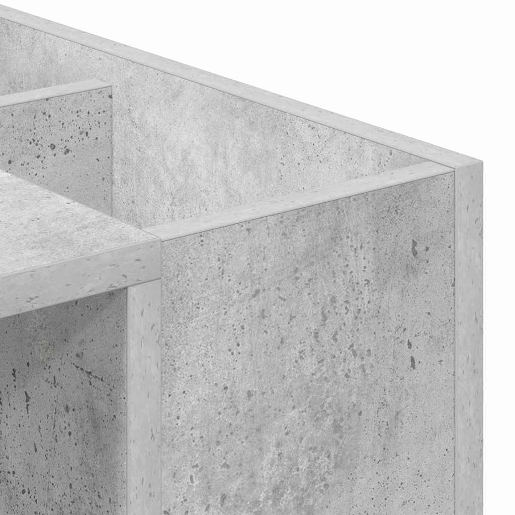 Birou Gri din beton 109 x 50 x 78 cm Lemn compozit [8]