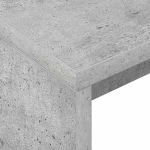 Stůl Betonově šedá 109 x 50 x 78 cm kompozitní dřevo - obrázek 8