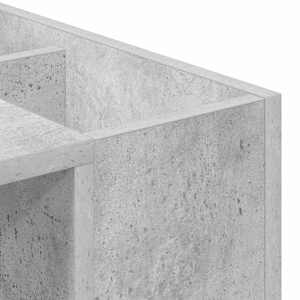 Stůl Betonově šedá 109 x 50 x 78 cm kompozitní dřevo - obrázek 9