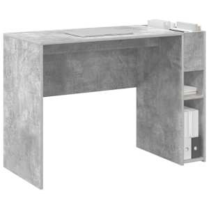 Stůl Betonově šedá 109 x 50 x 78 cm kompozitní dřevo - obrázek 3