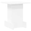 vidaXL Otsalaud Valge 35,5 x 35 x 40 cm Tehispuit