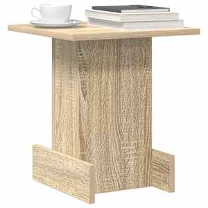 Odkládací stolek Sonoma dub 35,5 x 35 x 40 cm kompozitní dřevo - obrázek 3