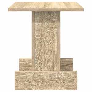 Odkládací stolek Sonoma dub 35,5 x 35 x 40 cm kompozitní dřevo - obrázek 6