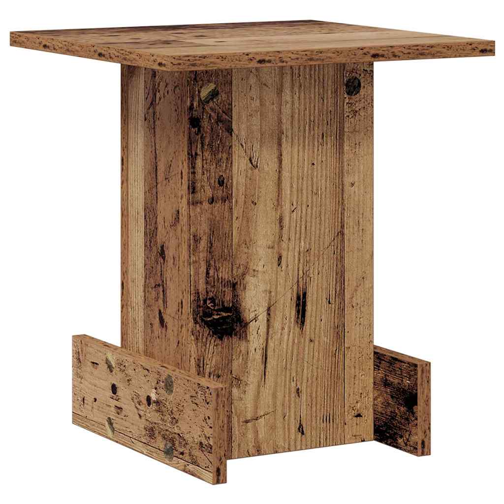 Bijzettafel Oudhout 35,5 x 35 x 40 cm Bewerkt hout | luizaXL | Dé meubelwinkel voor elk interieur Bijzettafel Oudhout 35,5 x 35 x 40 cm Bewerkt hout - Afbeelding 2
