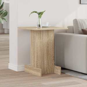 Odkládací stolek Sonoma dub 44,5 x 45 x 55 cm kompozitní dřevo - obrázek 1