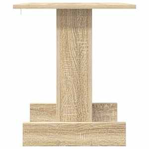 Odkládací stolek Sonoma dub 44,5 x 45 x 55 cm kompozitní dřevo - obrázek 6