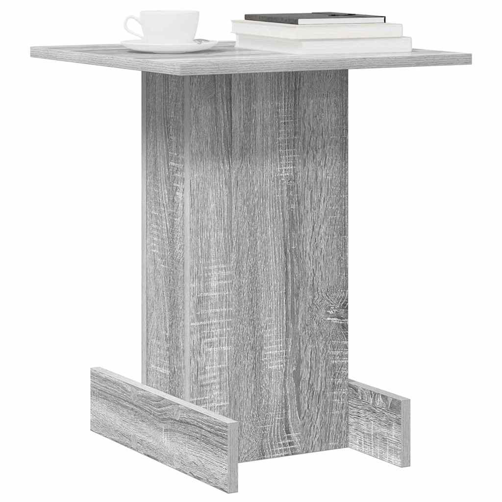 vidaXL Bijzettafel Grijs Sonoma 44,5 x 45 x 55 cm Bewerkt hout
