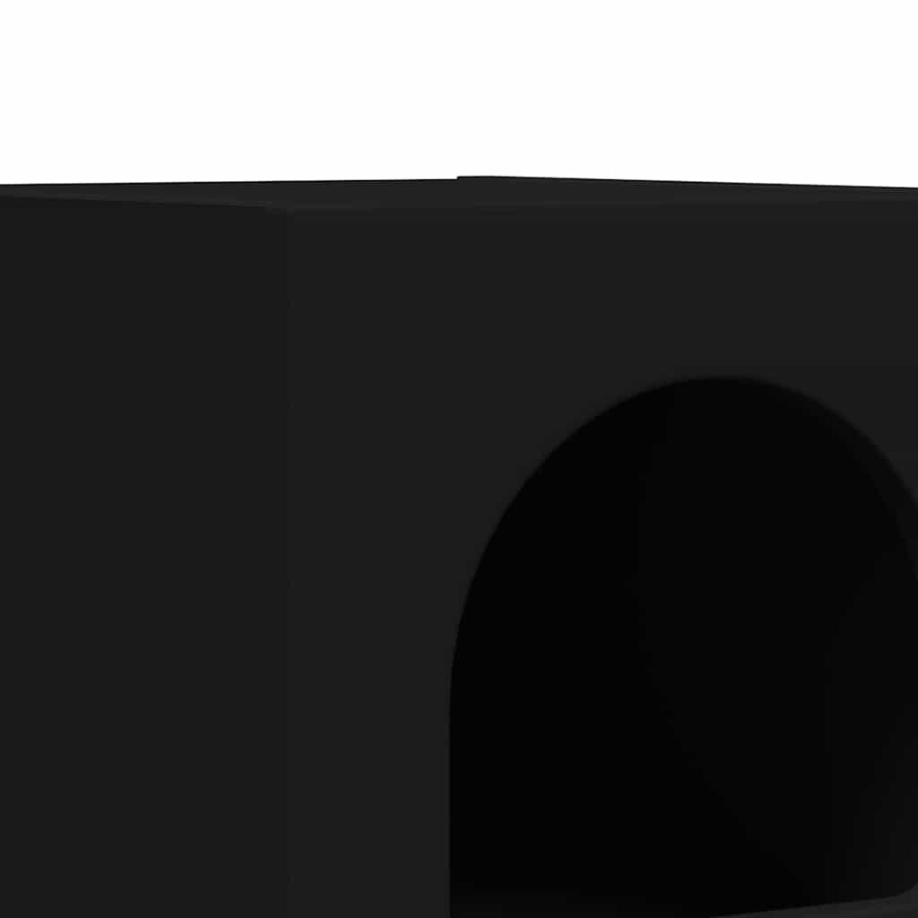 Yöpöytä Musta 29.5 x 35 x 50 cm Tekninen puu - Image 7