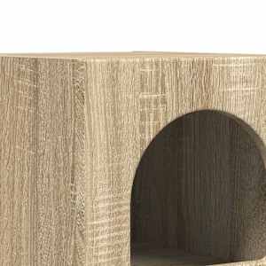 Noční stolek ELST 2 ks Sonoma dub 29,5 x 33,5 x 50 cm - obrázek 9