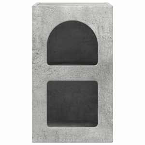 Noční stolek ELST 2 ks Betonově šedá 29,5 x 33,5 x 50 cm - obrázek 6