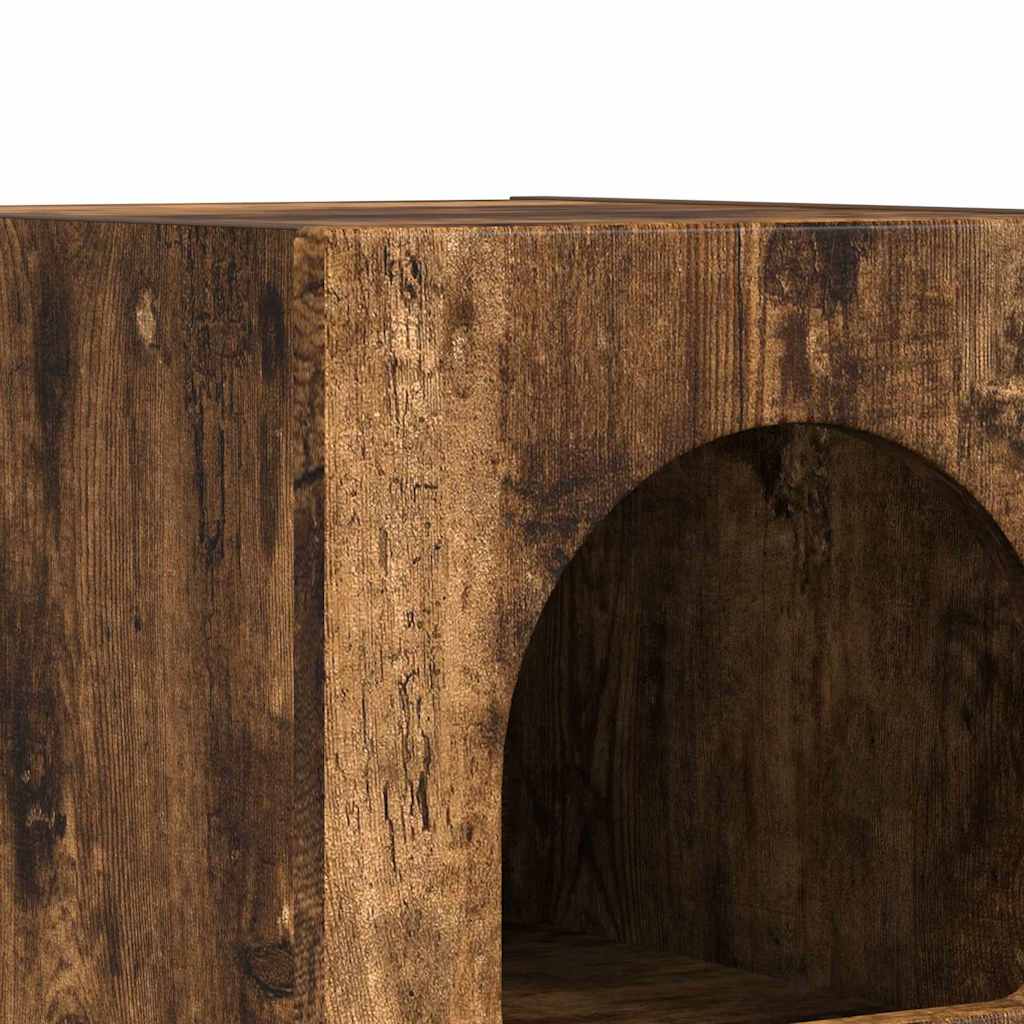 Öökapp Suitsetatud tamm 29.5 x 35 x 50 cm Tehispuit 7 Kõik vajalik sinu aeda ja koju! Öökapp Suitsetatud tamm 29.5 x 35 x 50 cm Tehispuit - Image 7