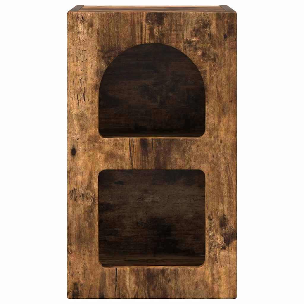 Öökapp Suitsetatud tamm 29.5 x 35 x 50 cm Tehispuit 4 Kõik vajalik sinu aeda ja koju! Öökapp Suitsetatud tamm 29.5 x 35 x 50 cm Tehispuit - Image 4