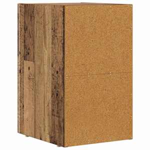 Noční stolek ELST 2 ks Staré dřevo 29,5 x 33,5 x 50 cm - obrázek 8