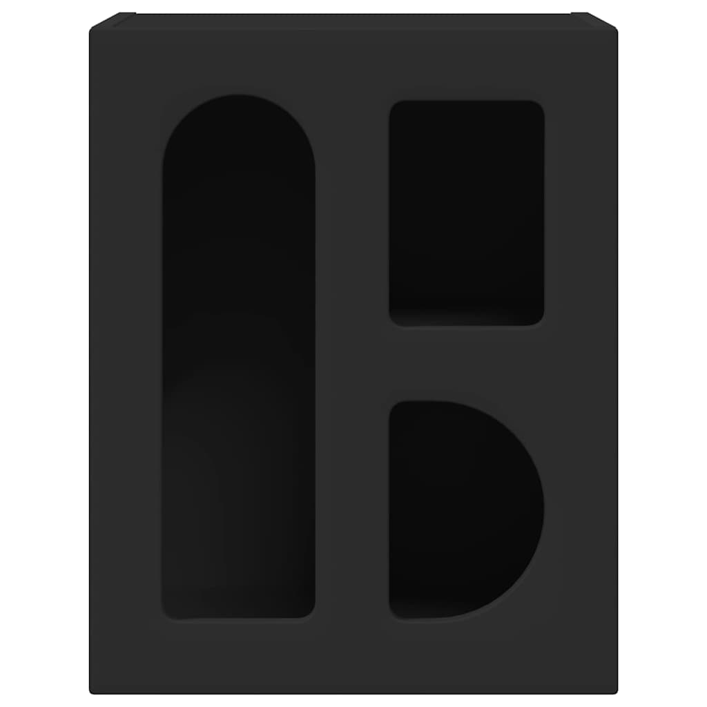 Yöpöytä Musta 40 x 35 x 50 cm Tekninen puu - Image 4