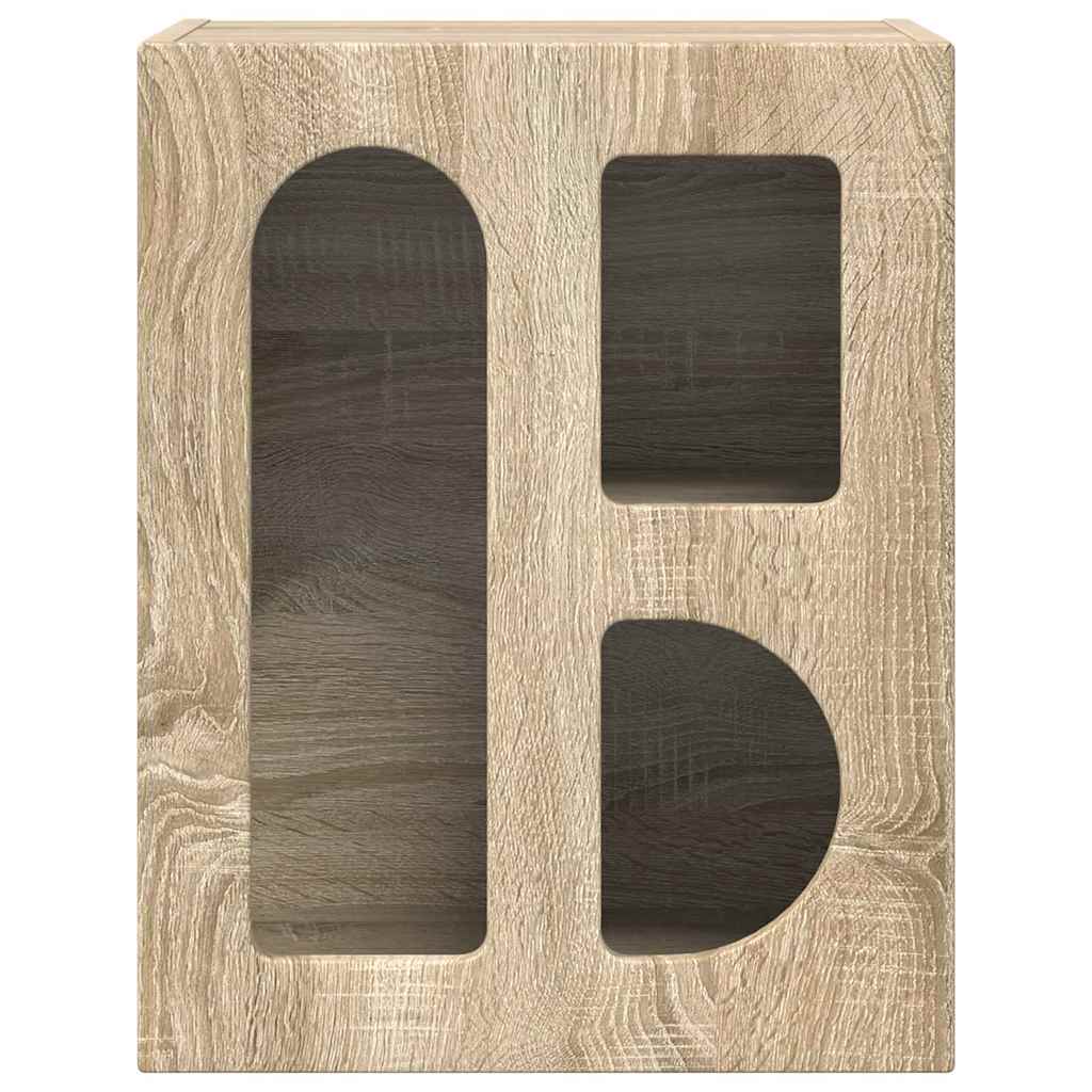 Yöpöytä Sonoman tammi 40 x 35 x 50 cm Tekninen puu - Image 4