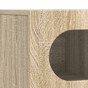 Televizní skříň ELST 100 x 35 x 40 cm Sonoma dub - obrázek 8