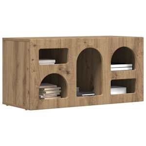 Televizní skříň ELST 80 x 35 x 40 cm Artisanový dub - obrázek 3