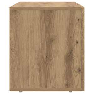 Televizní skříň ELST 80 x 35 x 40 cm Artisanový dub - obrázek 6