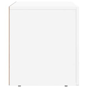 Televizní skříň ELST 60 x 35 x 40 cm Bílá kompozitní dřevo - obrázek 6
