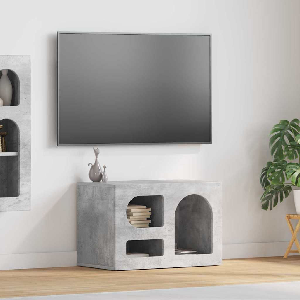 vidaXL TV-Schränk Beton Grau 60 x 35 x 40 cm Holzwerkstoff