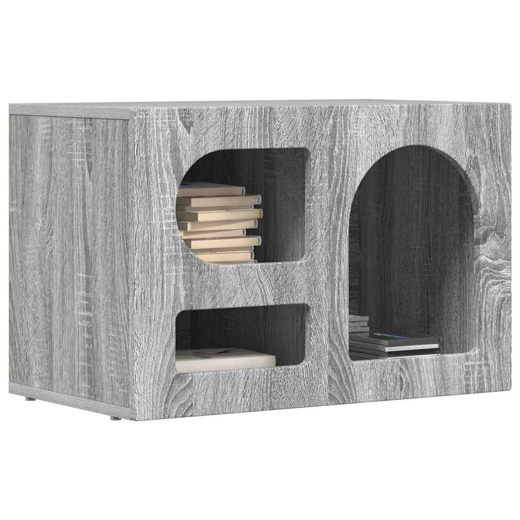 vidaXL TV-kast Grijs Sonoma 60 x 35 x 40 cm Bewerkt hout