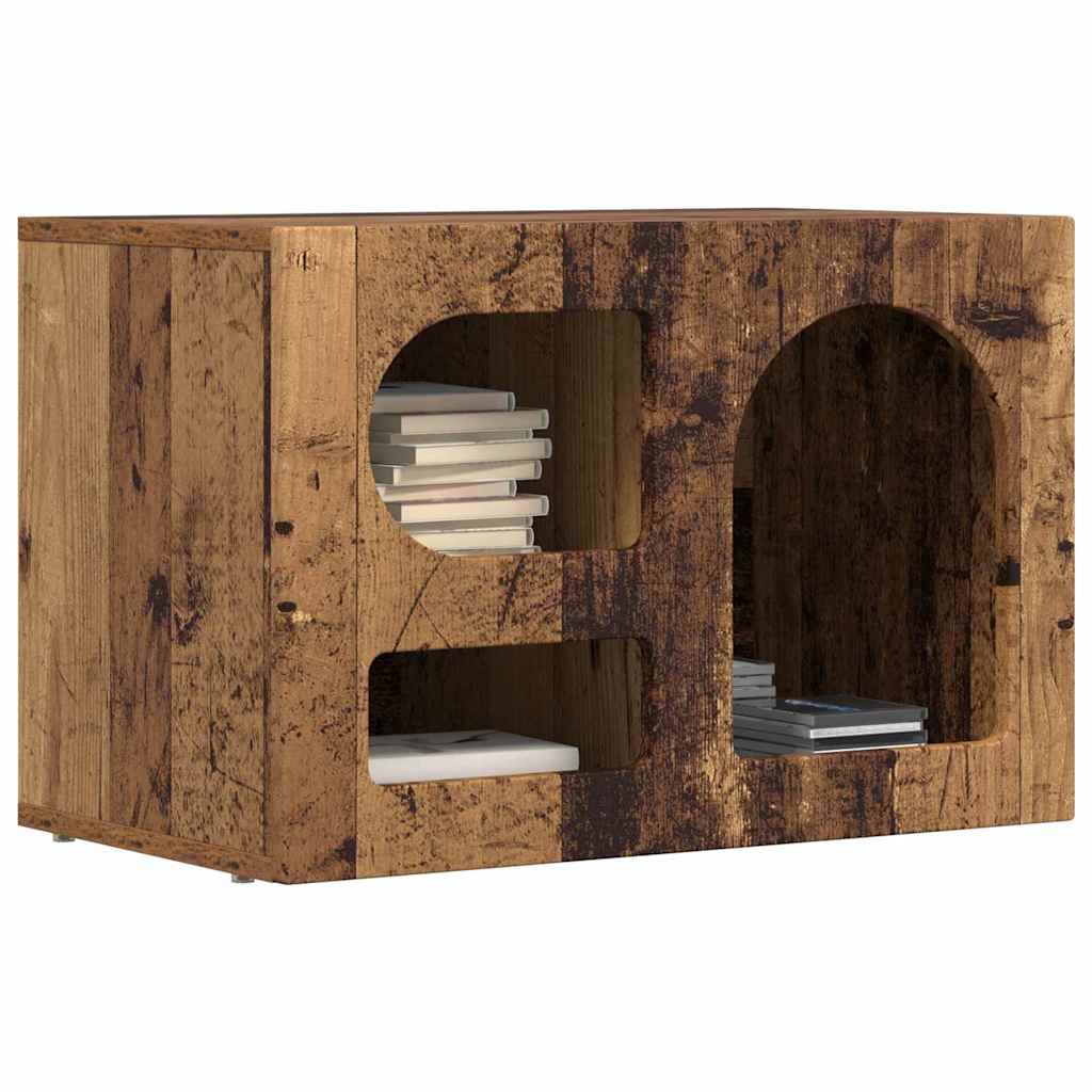 vidaXL TV-kast Oudhout 60 x 35 x 40 cm Bewerkt hout