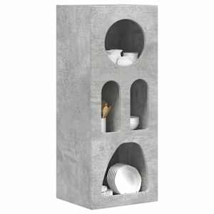 Servírovací skříň ELST Betonově šedá 40 x 35 x 100.5 cm - obrázek 3