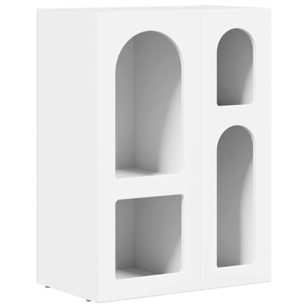 vidaXL K&otilde;ide ELST Valge 59 x 35 x 80.5 cm Tehispuit