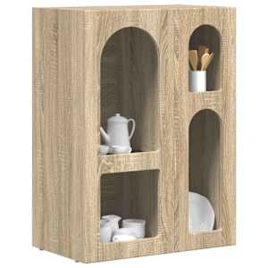 Servírovací skříň ELST Sonoma dub 59 x 35 x 80.5 cm - obrázek 3